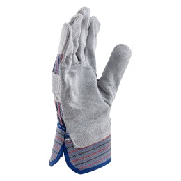 Сибртех Перчатки спилковые комбинированные, размер XL, 67901