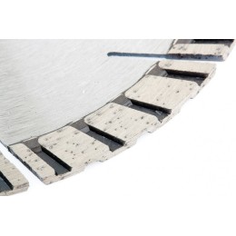 Gross Диск алмазный, 125 х 22.2 мм, турбо-сегментный, сухая резка 73021