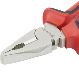 Matrix Плоскогубцы Nickel, 180 мм, никелированные, двухкомпонентные рукоятки 16904