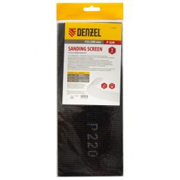 Denzel Сетка абразивная, P 220, 115 х 280 мм, 5 шт 75181
