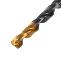 Denzel Сверло по металлу, 6 мм, HSS-Tin, Golden Tip, 10 шт. 717215