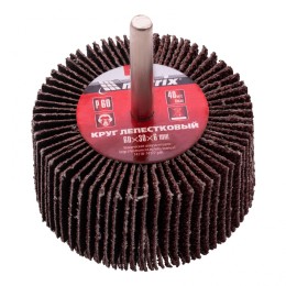 Matrix Круг лепестковый для дрели, 60 х 30 х 6 мм, P 60 74122