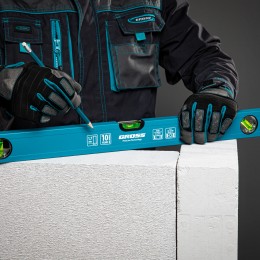 Gross Уровень алюминиевый усиленный, 800 мм, 3 глазка 33628