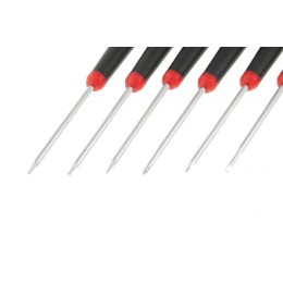 Matrix Набор отверток для точных работ Fusion, двухкомпонентная рукоятка, 6 шт, в пластиковом пенале 13361