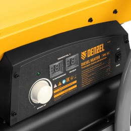 Denzel Дизельная тепловая пушка DHG-45i, 45 кВт, 1000 м3/ч, прямой нагрев, электронный термостат 96485