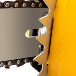 Denzel Пила цепная электрическая EDS-2200P, 2.2 кВт,поперечная, шина 45 см, шаг 3/8, паз 1.3 мм, 63 звена 95617