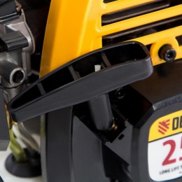 Denzel Триммер бензиновый DR-25, 25 см3, неразъемная штанга, состоит из 2 частей 96270