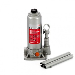 Matrix Домкрат гидравлический бутылочный, 4 т, h подъема 194-372 мм, в пластиковом кейсе 50775