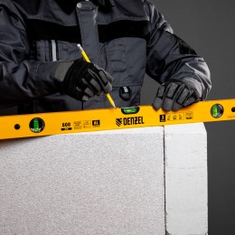 Denzel Уровень алюминиевый, 800 мм, фрезерованный, 3 глазка 33682