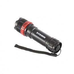 Stern Фонарь бытовой, пластик, 1 W Led, ремешок, зум, 3 режима 100%-50%-строб, 3 х ААА 90570
