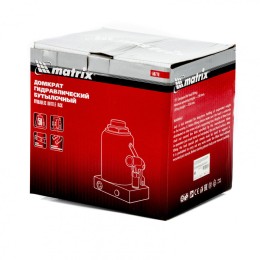 Matrix Домкрат гидравлический бутылочный, 50 т, h подъема 236-356 мм 50779