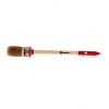 Кисть круглая, Профи №4 (25 мм), натуральная щетина, деревянная ручка 82042