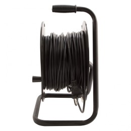 Сибртех Удлинитель силовой 40 м, 10А, тип УХ10, ПВС, на кабельной катушке, 4 розетки без заземления 95843