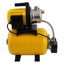 Denzel Насосная станция PS800X, 800 Вт, 3200 л/ч, ресивер 24 л, подъем 38 м, нержавейка 97210