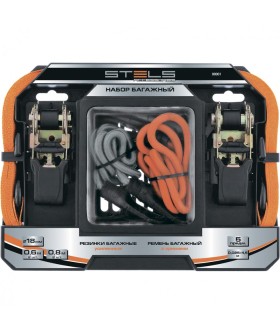 Stels Набор стяжек и резинок для фиксации грузов 54403 Stels Набор стяжек и резинок для фиксации грузов 54403