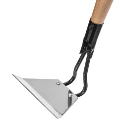 Сибртех Мотыга усиленная, нержавеющая сталь, 150 х 90 х 1325 мм, деревянный черенок, Россия, 62288