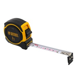 Denzel Рулетка 3м х 16мм, двухкомп. корпус, магнитный обрезиненный зацеп// 31530