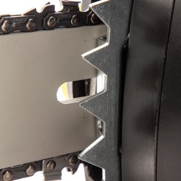 Denzel Пила цепная электрическая EDS-2200, 2.2 кВт,продольная, шина 45 см, шаг 3/8, паз 1.3 мм, 62 звена 95619