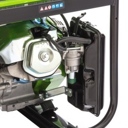 Сибртех Генератор бензиновый БС-8000, 6,6 кВт, 230В, четырехтактный, 25 л, ручной стартер 94547