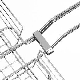 Sparta Решетка-гриль 240 х 310 х 55 мм, объемная хромированная ﻿69553