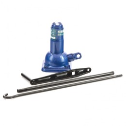 Stels Домкрат механический бутылочный, 2 т, h подъема 210–390 мм, 2 части (домкрат, ручка) 50103