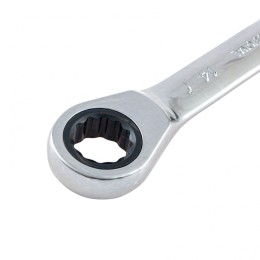 Matrix Ключ накидной трещоточный, 12 х 14мм, CrV, зеркальный хром 14499