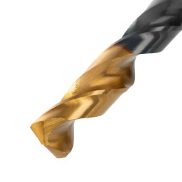 Denzel Сверло по металлу, 9 мм, HSS-Tin, Golden Tip, 8 шт. 717221