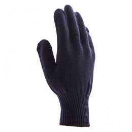 Сибртех Перчатки трикотажные, акрил, синий, оверлок Россия 68655