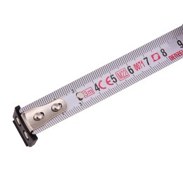 Denzel Рулетка 3м х 16мм, двухкомп. корпус, магнитный обрезиненный зацеп// 31530