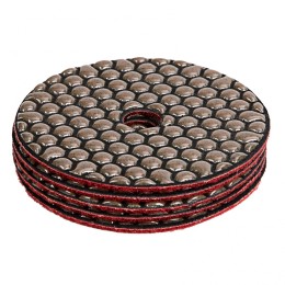 Matrix Алмазный гибкий шлифовальный круг, 100 мм, P50, сухое шлифование, 5 шт. 73500