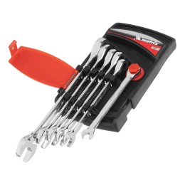 Matrix Набор ключей комбинированных, трещеточных 6 шт 14511