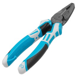 Gross Плоскогубцы комбинированные 180 мм, трехкомпонентные рукоятки 16973