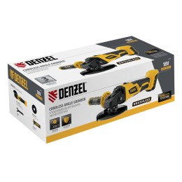 Denzel Машина углошлифовальная аккумуляторная бесщет. BLG-IB-18-125-0, Li-ion, 18 В 27004