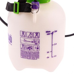 Palisad Опрыскиватель ручной с горловиной 3 л, с насосом, шлангом и разбрызгивателем 64743