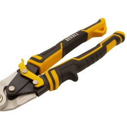 Denzel Ножницы по металлу, 270 мм, прямой рез, сталь-CrMo, трехкомпонентные рукоятки 78370