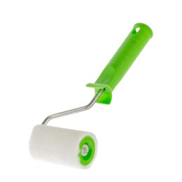 Сибртех Валик Велюр с ручкой, 75 мм, ворс 5 мм, D 36 мм, D ручки 6 мм Россия 80131