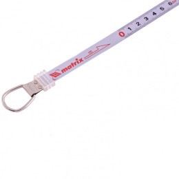 Matrix Рулетка геодезическая 20 м х 12,5 мм, закрытый корпус, стальная лента, односторонняя шкала, Pro 31280