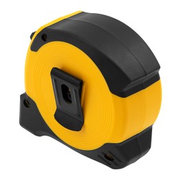 Denzel Рулетка 8м х 25мм, двухкомп. корпус, магнитный обрезиненный зацеп// 31533