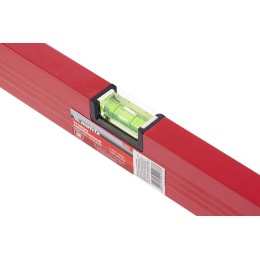 Matrix Уровень алюминиевый, 600 мм, 3 глазка, красный, линейка 33223