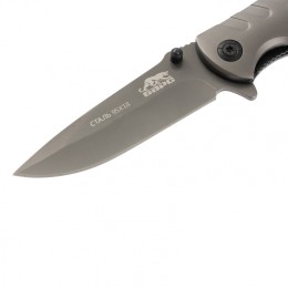 Барс Нож туристический, складной, 210/90 мм, система Liner-Lock, металлическая рукоятка 79200