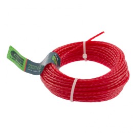 Сибртех Леска для триммера квадратная витая, 2.4 мм х 10 м, Россия 961755