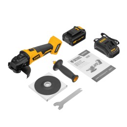 Denzel Машина углошлифовальная аккумуляторная BLG-IB-18-125-4 27005