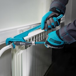 Gross Ключ трубный рычажный 1.5, №2, цельнокованый, CrV, тип "L" 15603