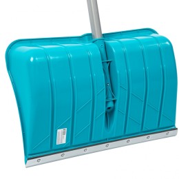 Palisad Лопата для уборки снега пластиковая Luxe, 540 х 375 х 1520 мм, стальной черенок, 615685