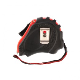 Matrix Рулетка Status autostop Magnet+,7,5 м х 25 мм,обрезиненная,Нейлоновое покрытие 31009