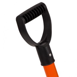 Stels Лопата для уборки снега пластиковая, 275 х 345 х 890 мм, стальной черенок, Россия, 61586