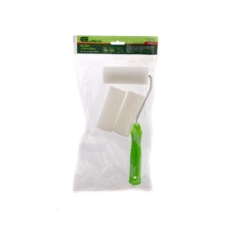 Сибртех Валик Поролон с ручкой и 2 шубки 100 мм, D 42 мм, D ручки 6 мм 80445