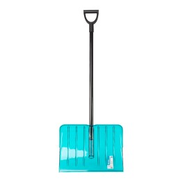 Palisad Лопата для уборки снега поликарбонат, 520 x 375 x 1390 мм, алюминиевый черенок, Luxe, 61637