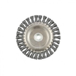 Matrix Щетка для УШМ 150 мм, М14, плоская, крученая проволока 0.5 мм 74641