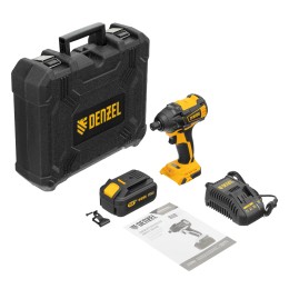 Denzel Винтоверт ударный аккумуляторный бесщет CID-IB-200 18В Li-Ion 26510